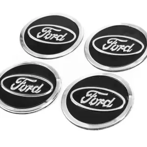 Наклейки на ковпачки 60мм 8946 (4шт) для Ford