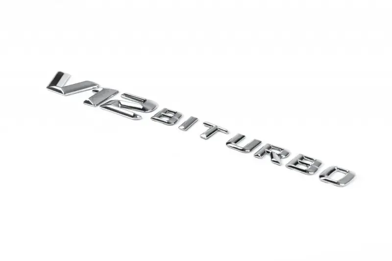 Напис V12 Biturbo (хром) для Mercedes-Benz ML W164 2005–2011