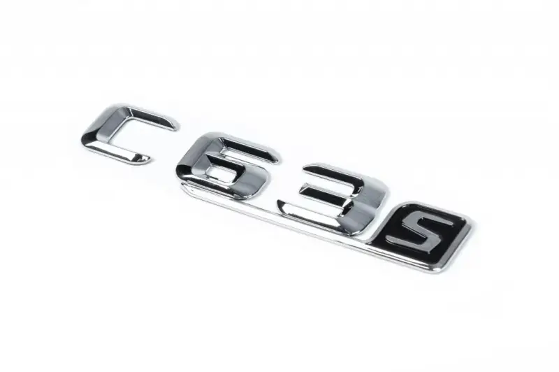 Напис C63 для Mercedes-Benz C-class W205 2014–2021