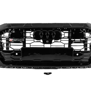 Передня решітка RSQ-Style з ACC (2018-2023, чорна) для Audi Q8 2018–