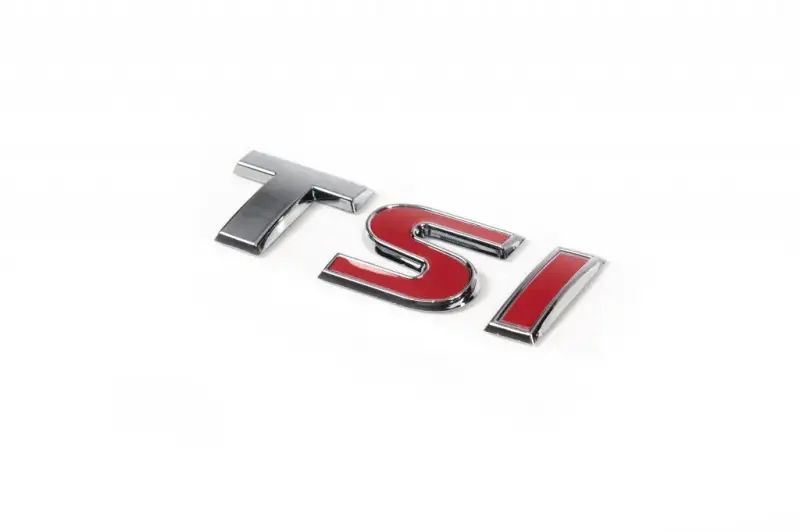 Напис TSI (косою шрифт) для Volkswagen Tiguan 2007–2016