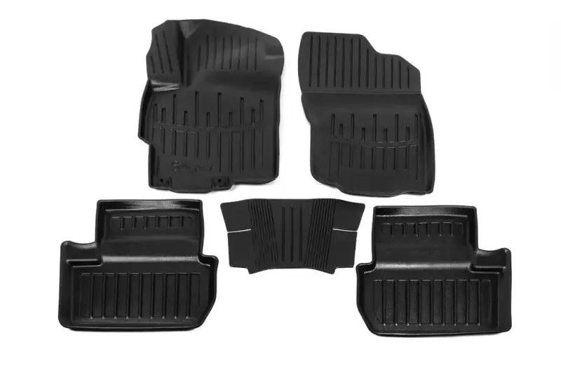 Килимки Stingray 3D (5 шт, поліуретан) для Mitsubishi Lancer X 2008–