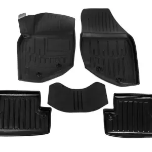 Килимки Stingray 3D (5 шт, поліуретан) для Volvo S60 2000–2009