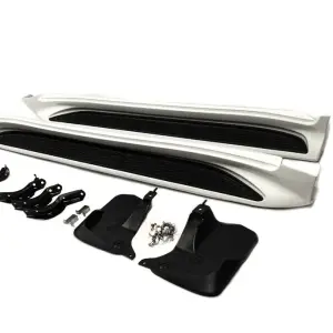 Бокові пороги (2015-2021) для Toyota Land Cruiser 200 2007–2021