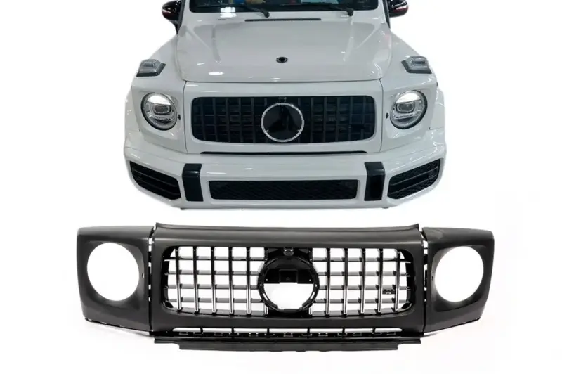 Решітка і накладки на фари G63 для Mercedes-Benz G class W463 2018–2024