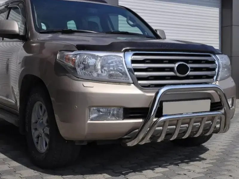 Передня дуга WT002 (нерж.) для Toyota Land Cruiser 200 2007–2021
