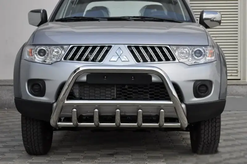 Кенгурятник WT003 (нерж.) для Mitsubishi L200 2006–2015