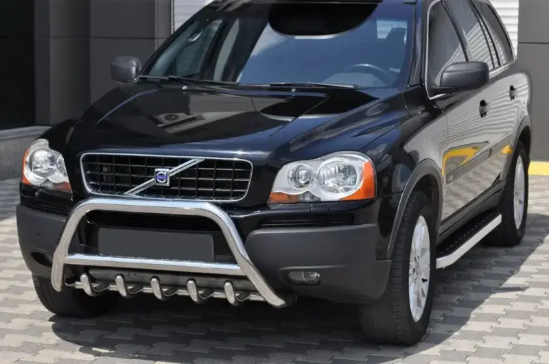 Кенгурятник WT003 (нерж.) для Volvo XC90 2002–2014