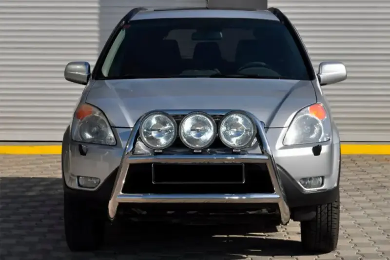 Кенгурятник WT018 (нерж.) для Honda CRV 2001–2006
