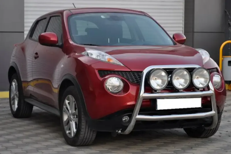 Кенгурятник WT018 (нерж) для Nissan Juke 2010–2019