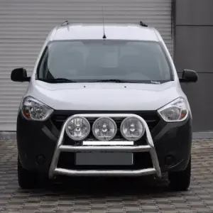 Кенгурятник WT022 (нерж.) для Renault Dokker 2013–2022