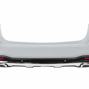 Задній дифузор GLS450 2025-Design (з насадками Chrome) для Mercedes-Benz GLS X167 2019–