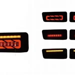 Задні габарити Smoke Black LED (1999-2005, 2 шт) для Nissan Patrol Y61 1997–2011