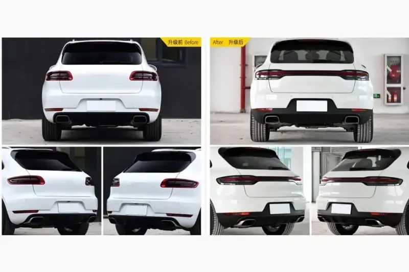Рестайлінг задньої частини для Porsche Macan 2014–2024