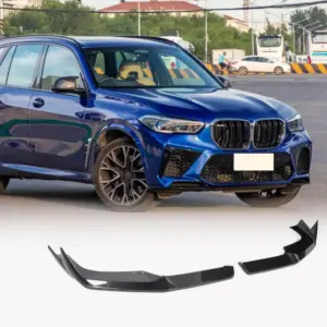Накладки на передній бампер Flap (2018-2022, Карбон) для BMW X5 G05 2019–2026