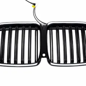 Ніздрі M-Look LED (2022+, чорний глянцевий) для BMW X7 G07 2019–