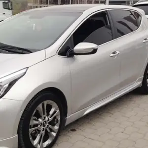 Бокові пороги DPT (2012-2015, під фарбування) для KIA Ceed 2012–2018