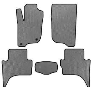 Килимки EVA (Short base, сірі) для Mitsubishi L200 2015–2024