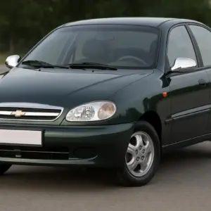 Накладки на дзеркала (нерж.) для Chevrolet Lanos 1998–2017