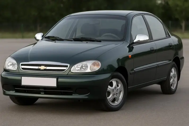 Накладки на дзеркала (нерж.) для Chevrolet Lanos 1998–2017