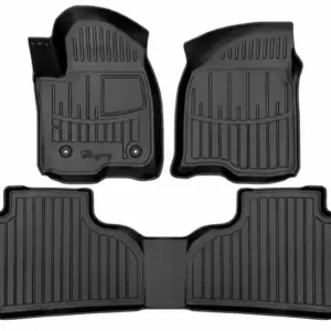 Килимки Stingray 3D (Crew Cab, 3 шт) для Chevrolet Silverado 2019–