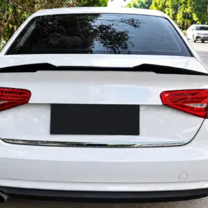 Спойлер M4-Style (для SD 2011-2015, чорний глянець) для Audi A4 B8 2007–2015