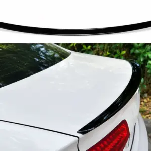 Спойлер S-Style (для SD 2011-2015, чорний глянець) для Audi A4 B8 2007–2015