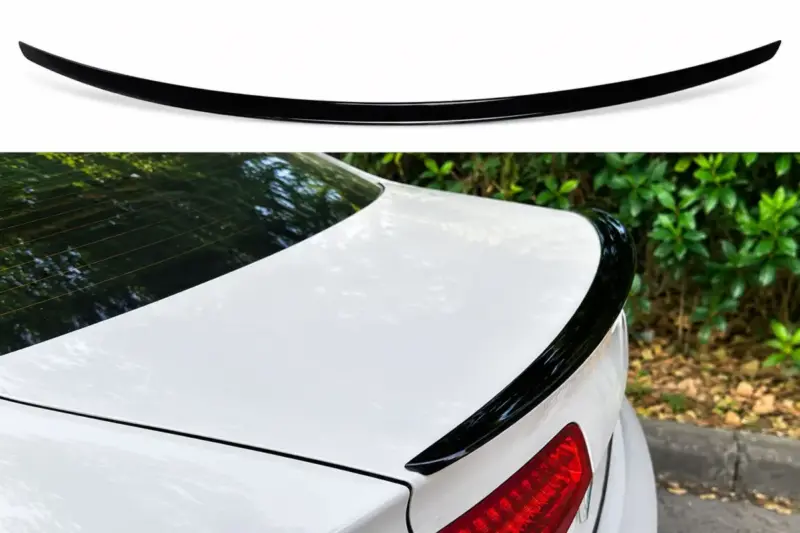 Спойлер S-Style (для SD 2011-2015, чорний глянець) для Audi A4 B8 2007–2015