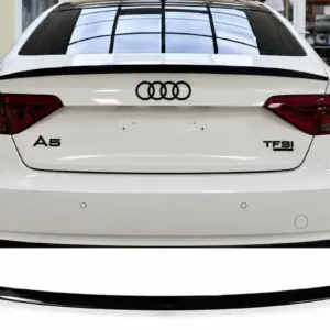 Спойлер S-Style (для Sportback, чорний глянець) для Audi A5 2007–2015
