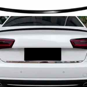 Спойлер S-Style (для SD, чорний глянець) для Audi A6 C7 2011–2018