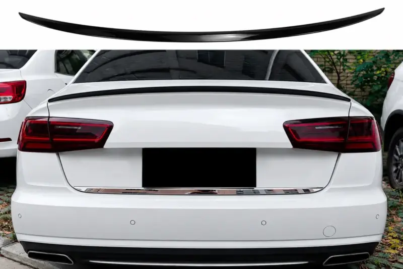 Спойлер S-Style (для SD, чорний глянець) для Audi A6 C7 2011–2018