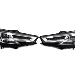 Передні фари Led (2015-2020, Xenon to LED, 2 шт) для Audi A4 B9 2015–2024