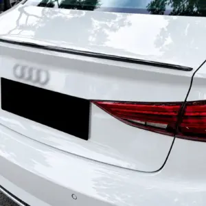 Спойлер S-Style (для SD, чорний глянець) для Audi A3 2012–2020