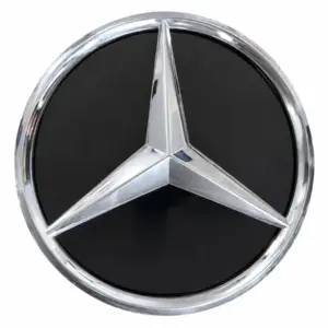 Передня емблема з глянцевим корпусом (18,4см) для Mercedes-Benz GL class X164 2006–2012