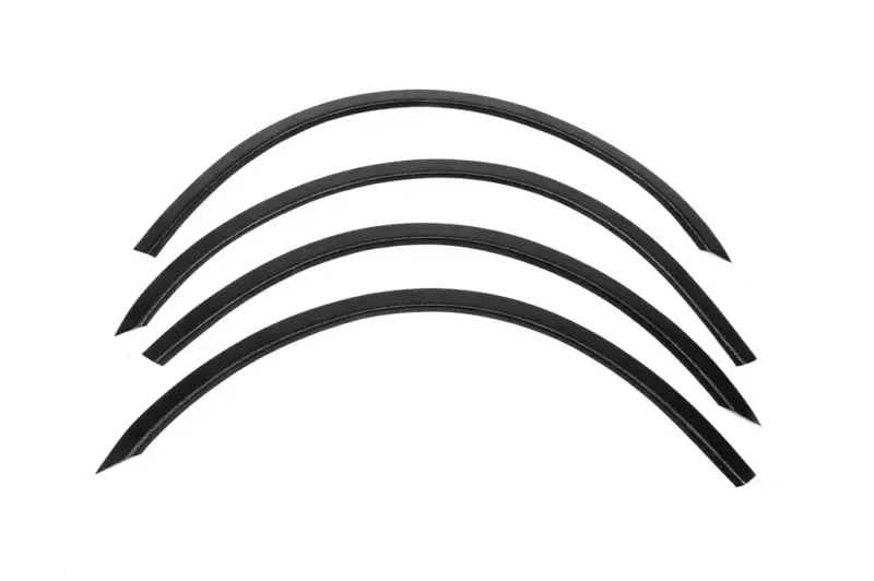 Накладки на арки (4 шт, чорні, ABS-пластик) для Mercedes-Benz E-class W211 2002–2009