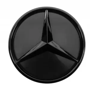 Передня емблема з об’ємною зіркою, чорна окантовка a2058806406 для Mercedes-Benz S-class C217 Coupe 2014–2020
