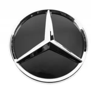 Передня емблема з об’ємною зіркою, хром окантовка a2048806406 для Mercedes-Benz B-class W245 2005–2011