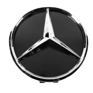 Передня емблема з об’ємною зіркою, хром окантовка a0008881000 для Mercedes-Benz E-class W213 2016–2023