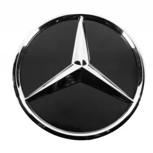 Передня емблема з об’ємною зіркою, хром окантовка a0008880111 для Mercedes-Benz GLC coupe C253 2016–2023