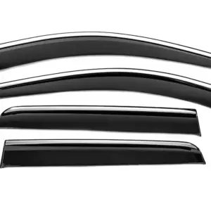 Вітровики з хромованим молдингом Niken Luxury (4 шт) для Volvo XC90 2002–2014